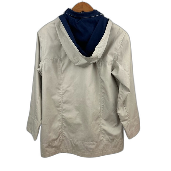 Mackintosh Beige Zip-Up Rain Windbreaker Nautical Jacket Size Small - Picture 2 of 15